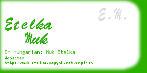 etelka muk business card
